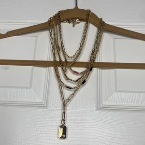 WHBM multi layer necklace